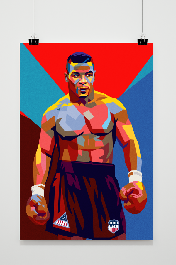 Mike Tyson Pop poster