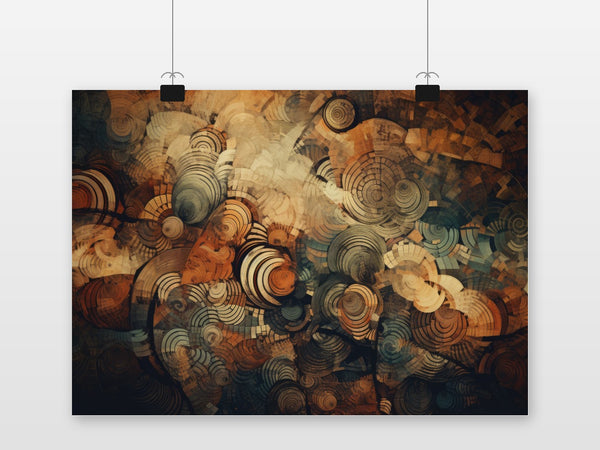 Vintage Abstract poster