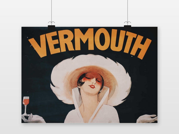 Vermouth Vintage poster