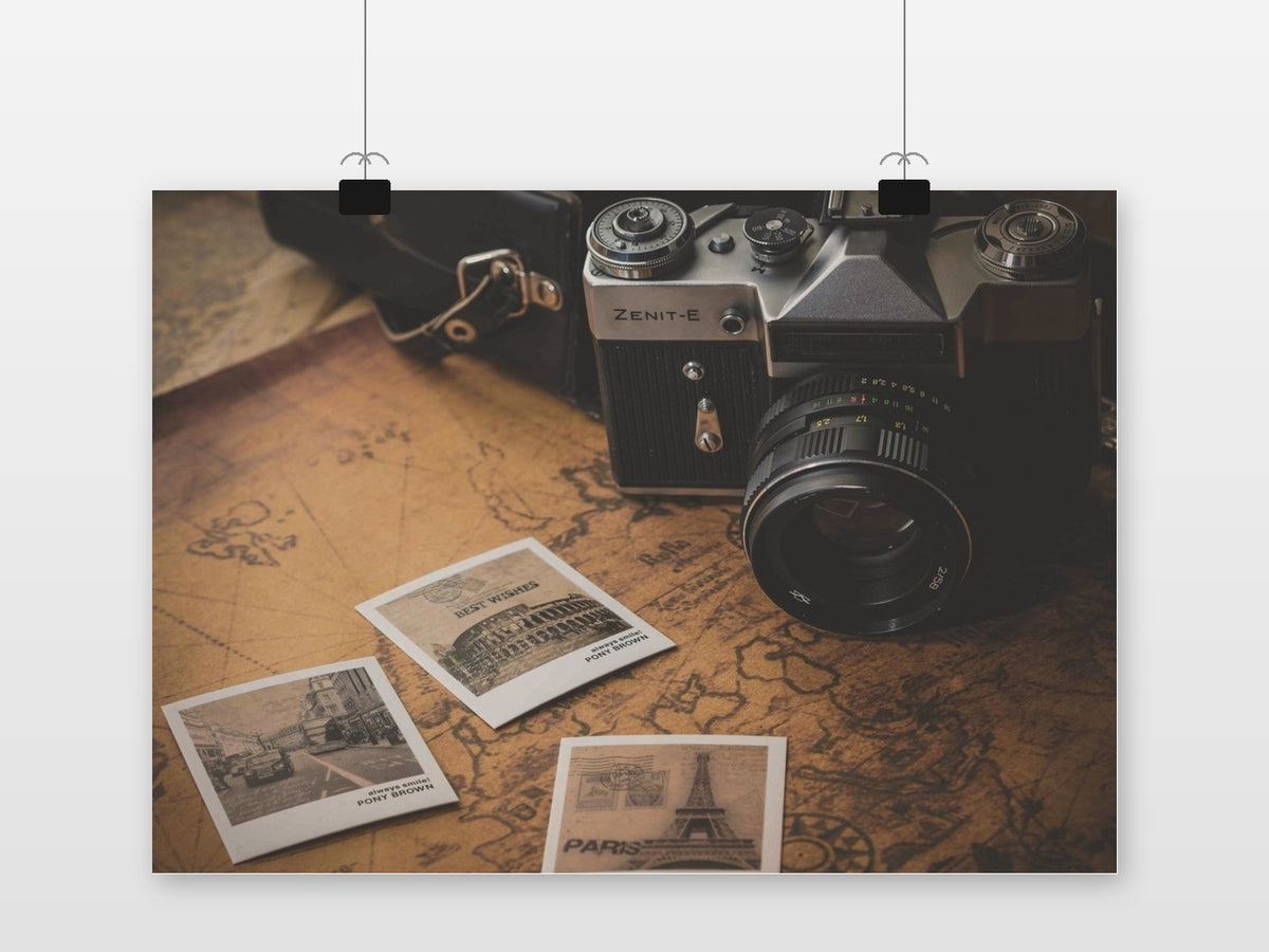 Camera Vintage poster poster van 25 Artstreet