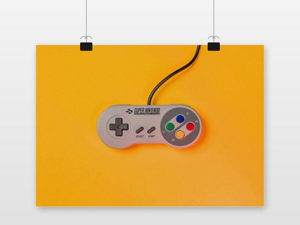 Game Console Poster poster
