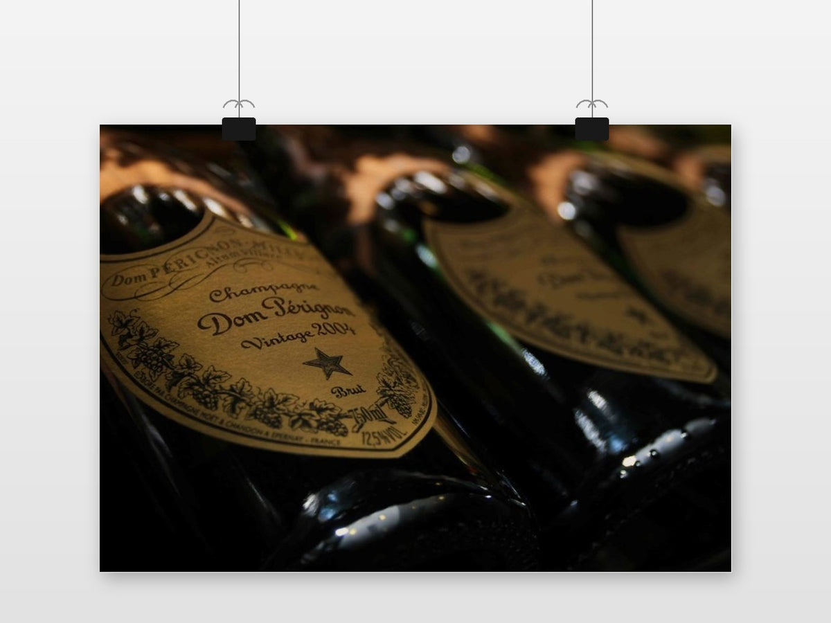 Flessen Dom Perignon poster van 25 Artstreet
