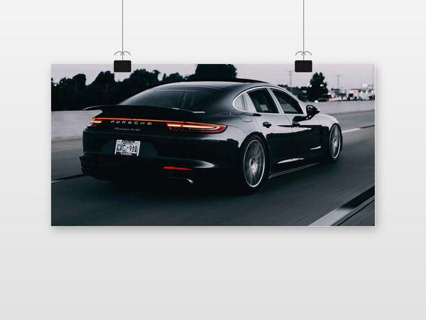 Póster Porsche Highway
