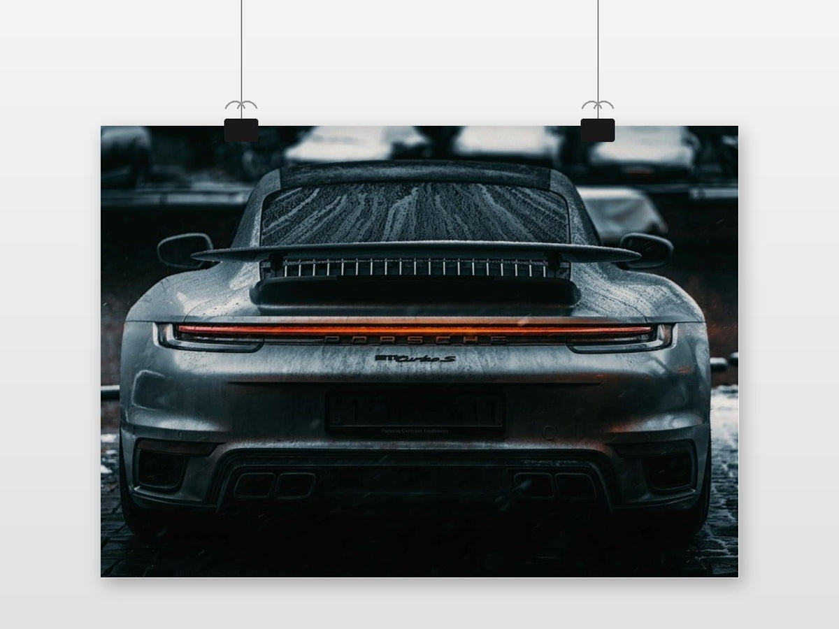 Porsche Turbo poster by 25 Artstreet