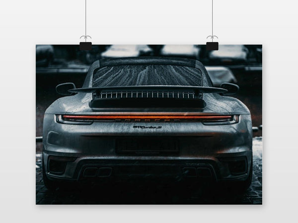 Póster Porsche Turbo