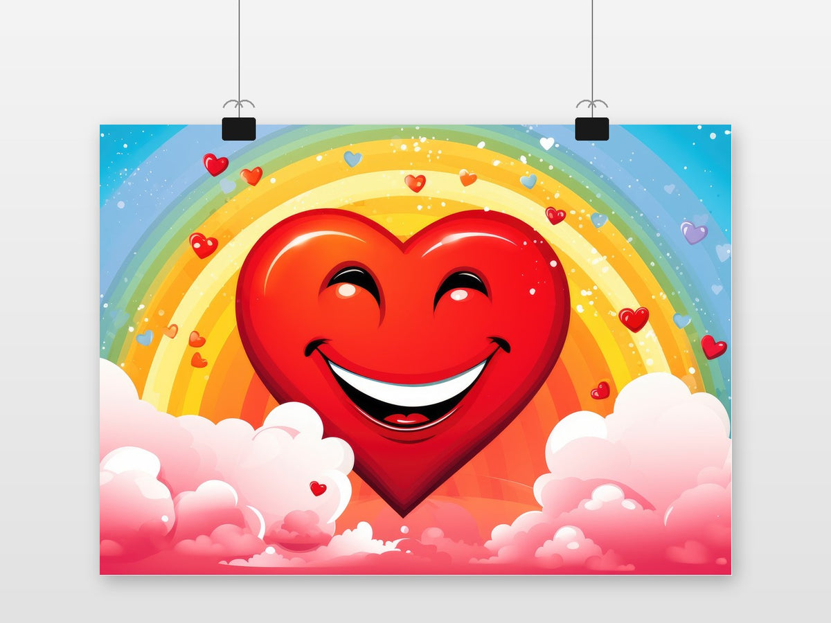 Hartje Lach poster van 25 Artstreet