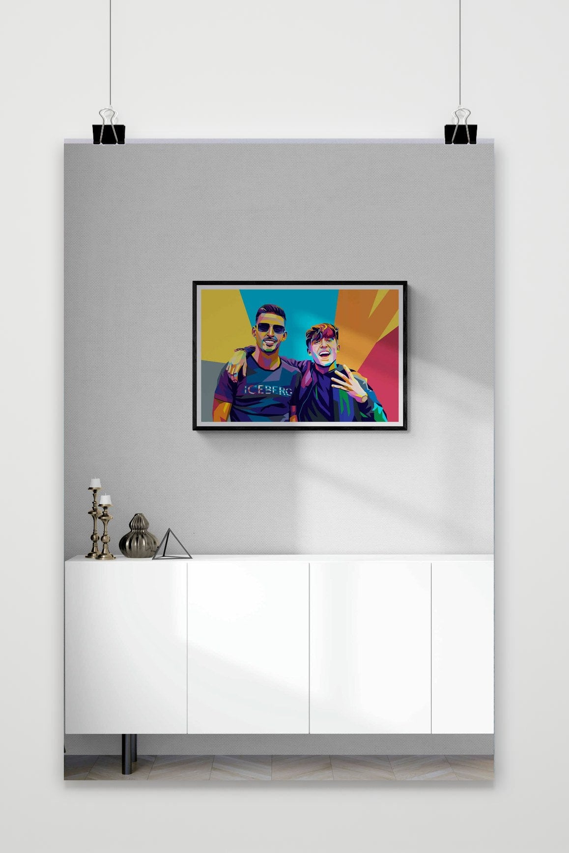 Póster Lil Kleine en Boef de 25 Artstreet