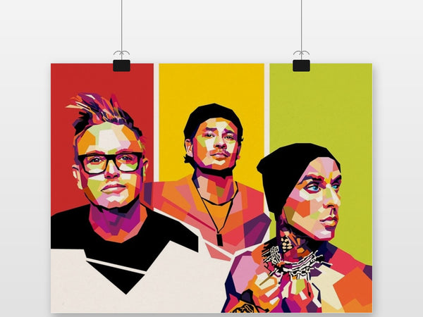 Póster Blink 182