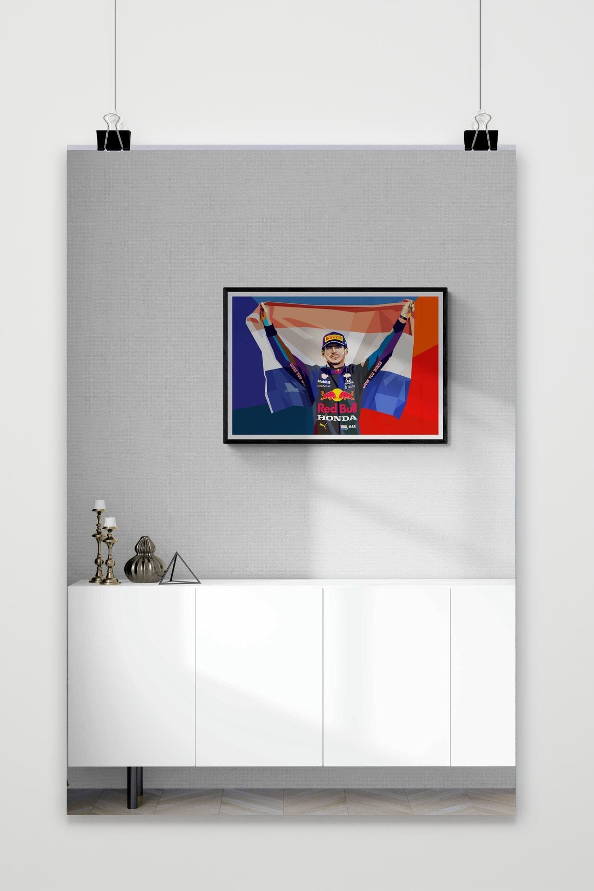 Póster Max Verstappen de 25 Artstreet