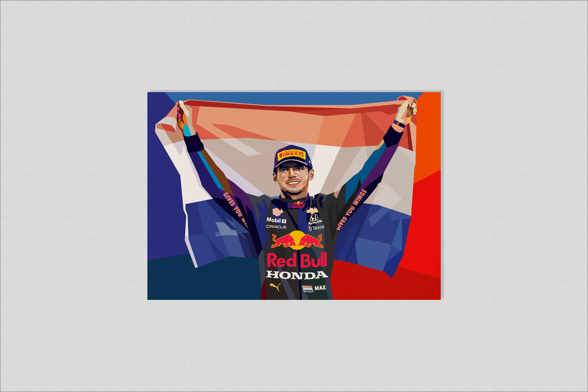 Max Verstappen en un interior