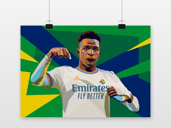 Vini jr Pop Poster