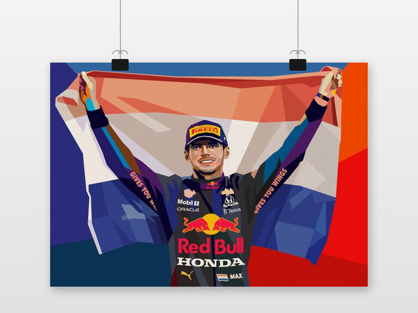 Max Verstappen poster