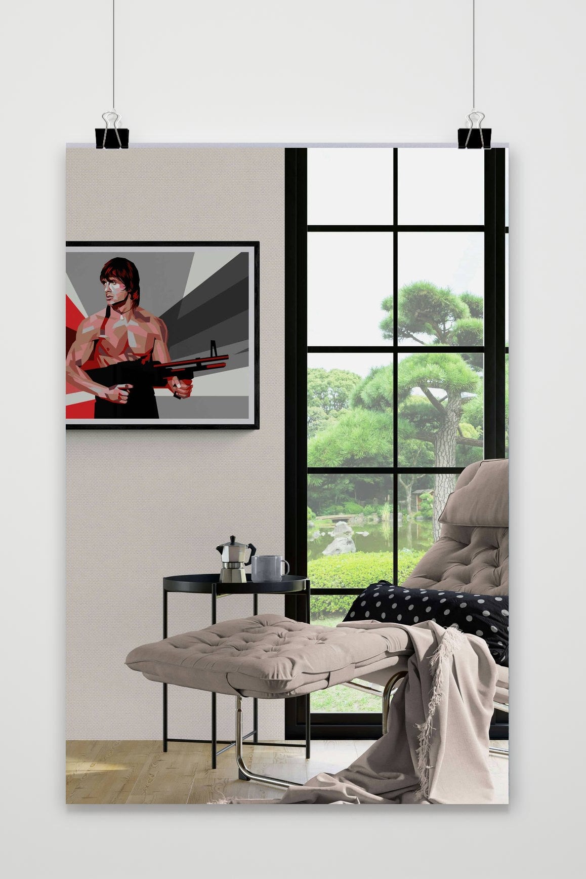 Póster Rambo Pop de 25 Artstreet