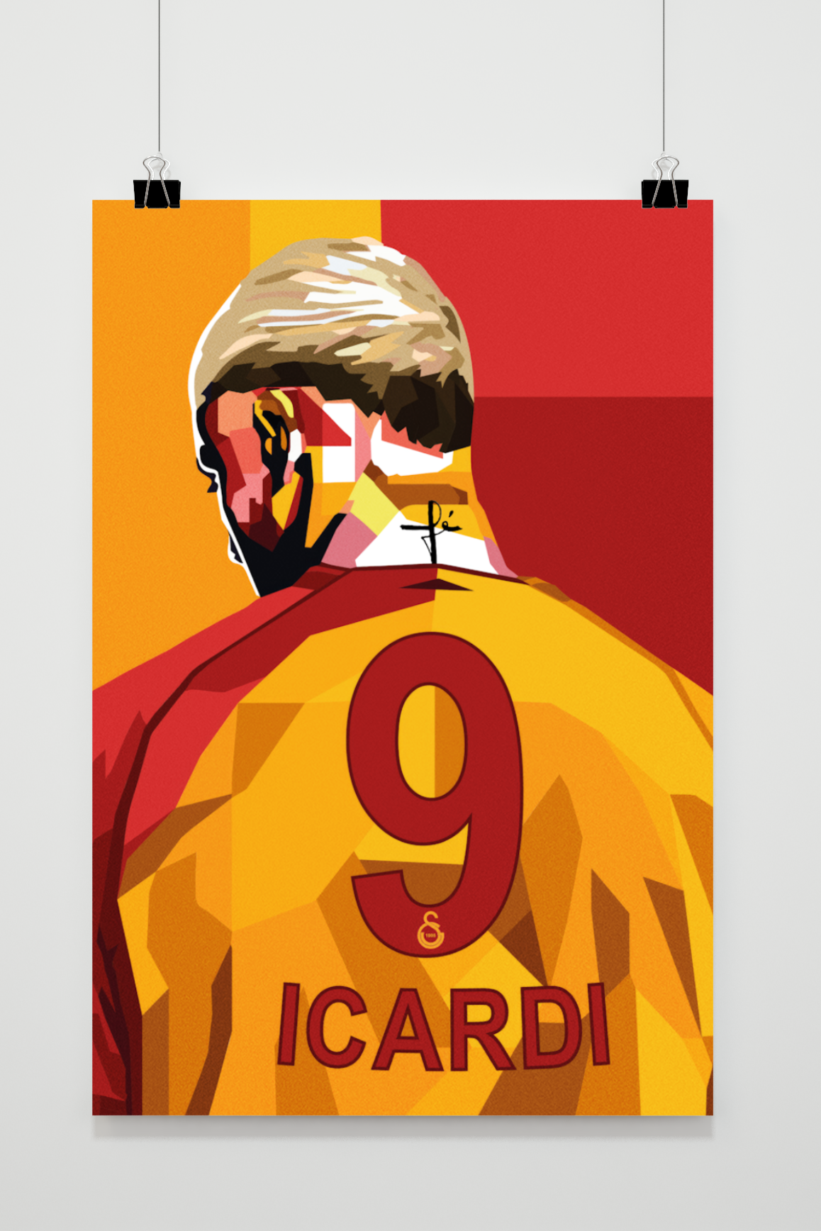 Póster Icardi Galatasaray de 25 Artstreet