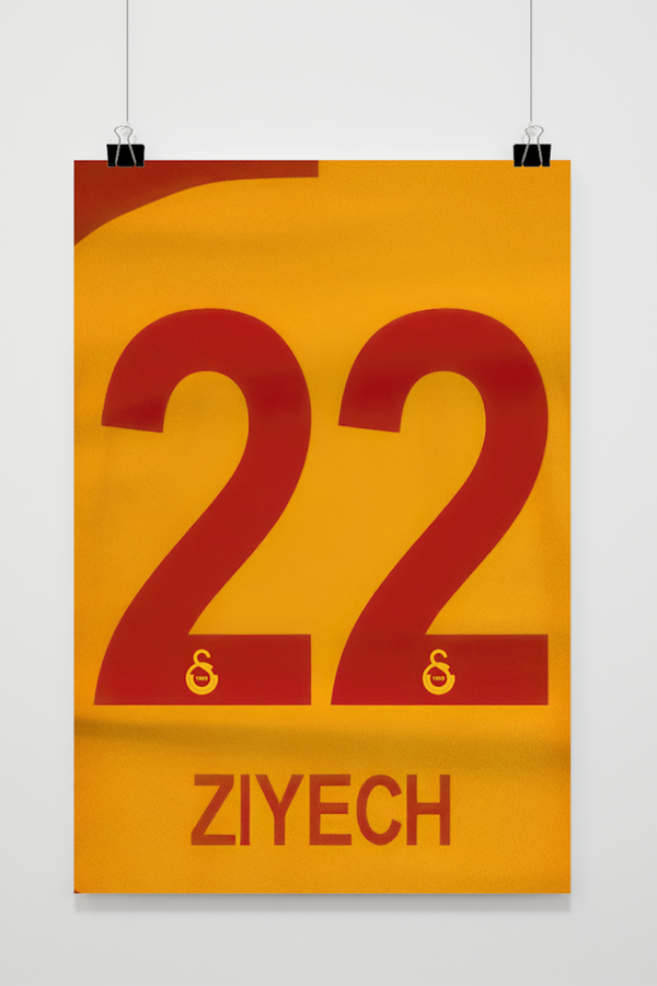 Póster Ziyech Dorsal