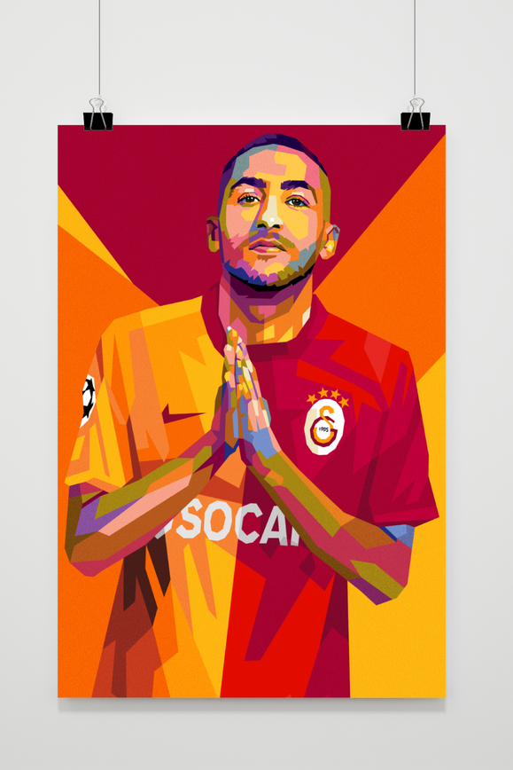 Póster Ziyech Wpap