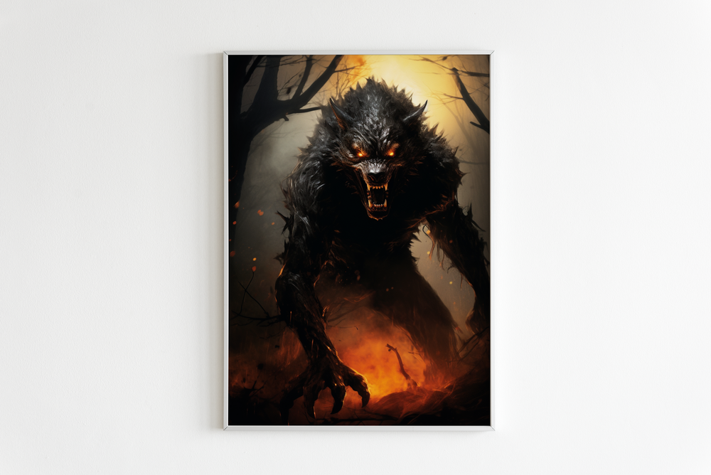 Halloween-Werwolf