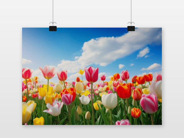 Tulpenveld poster