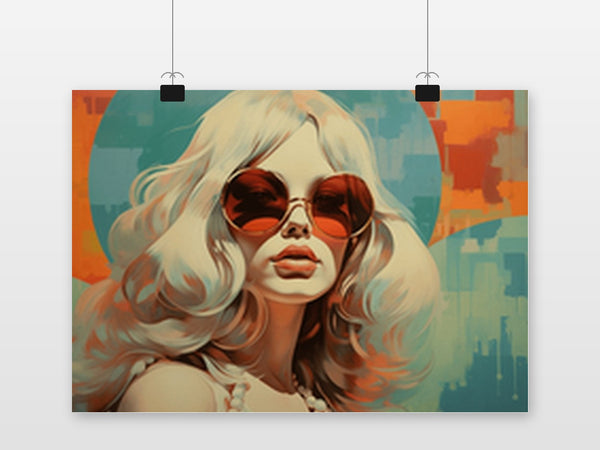 70s Hippie poster
