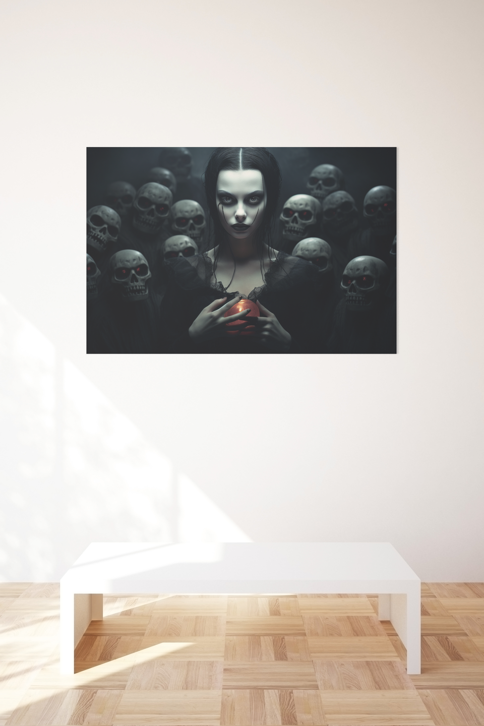 Póster Vampira Halloween de 25 Artstreet