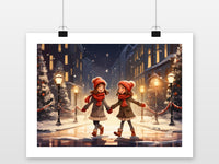 Weihnachtsmädchen im Interieur (6)