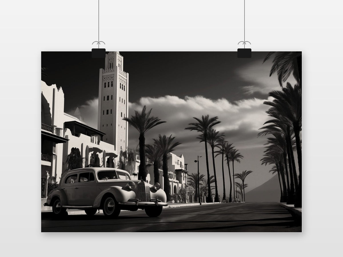 Póster Calle de Casablanca de 25 Artstreet
