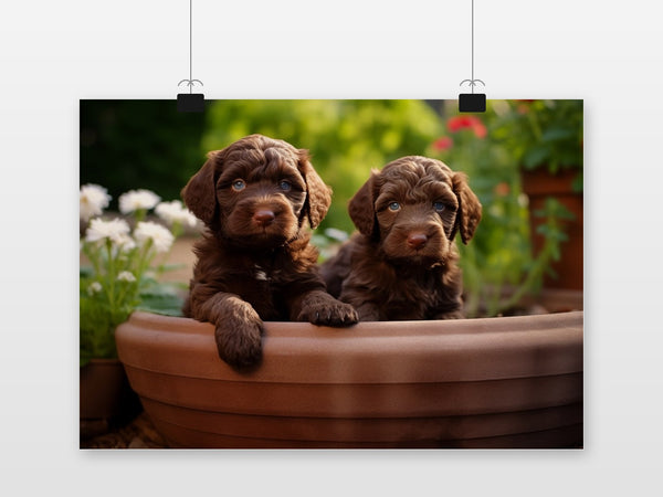 Labradoodle poster