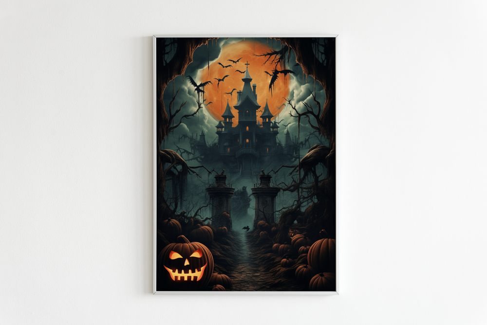 Halloween Castle Pumpkin