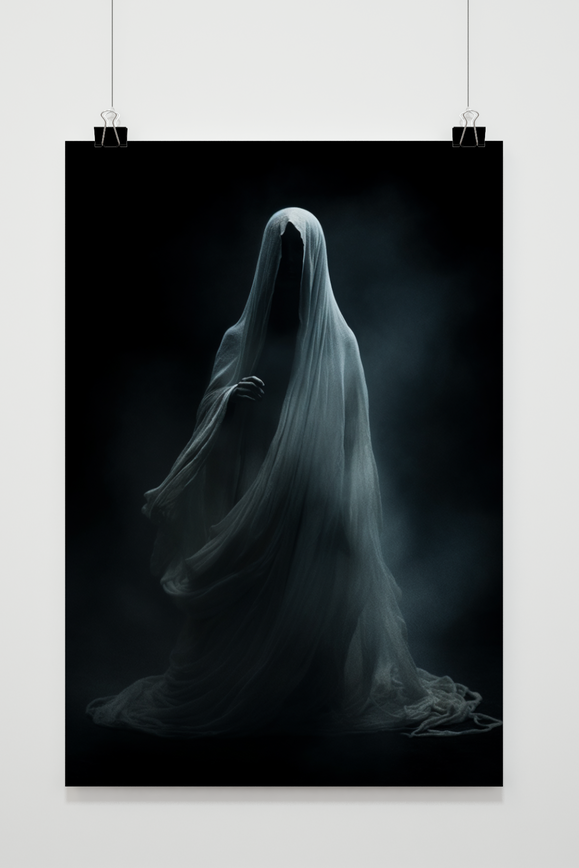 Póster Fantasma Halloween de 25 Artstreet