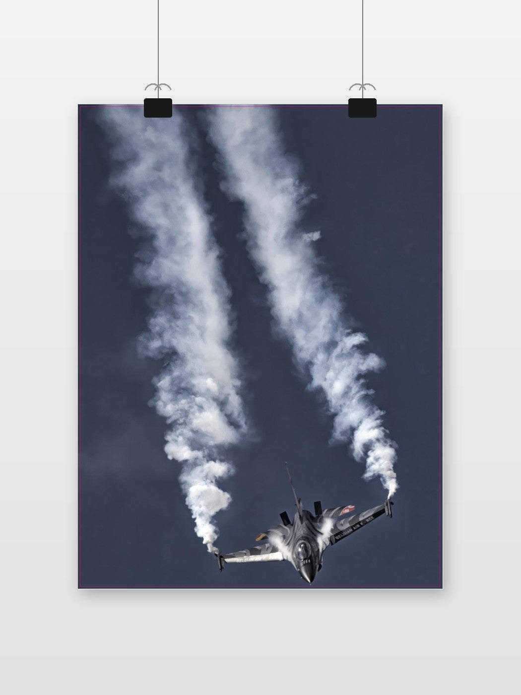 Düsenjäger-Kondensstreifen Poster von 25 Artstreet