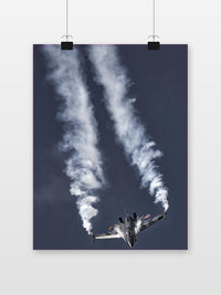Düsenjäger-Kondensstreifen Poster von 25 Artstreet