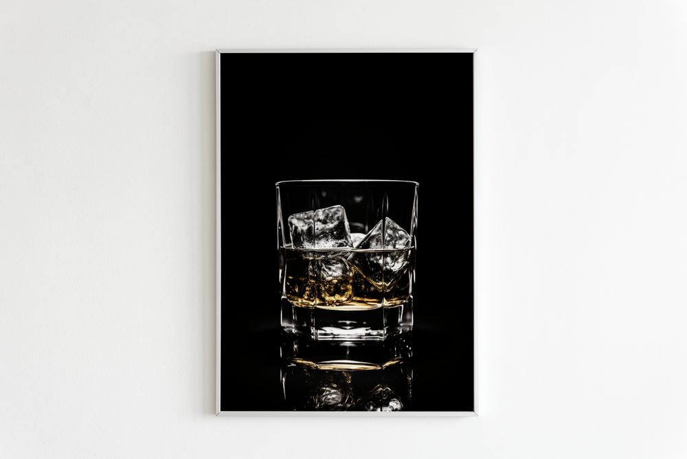 Whiskyglas Schwarz