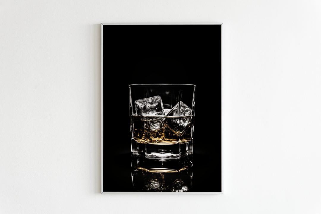Whisky Glas Zwart