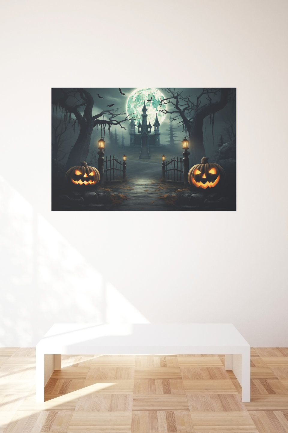 Póster Cementerio de Halloween de 25 Artstreet
