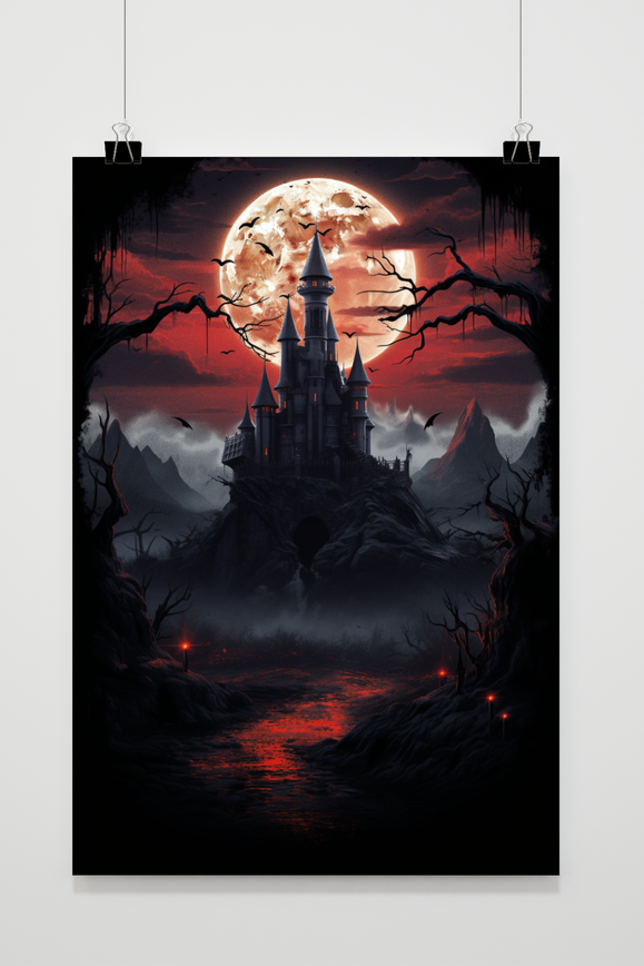 Halloween Bloedmaan poster