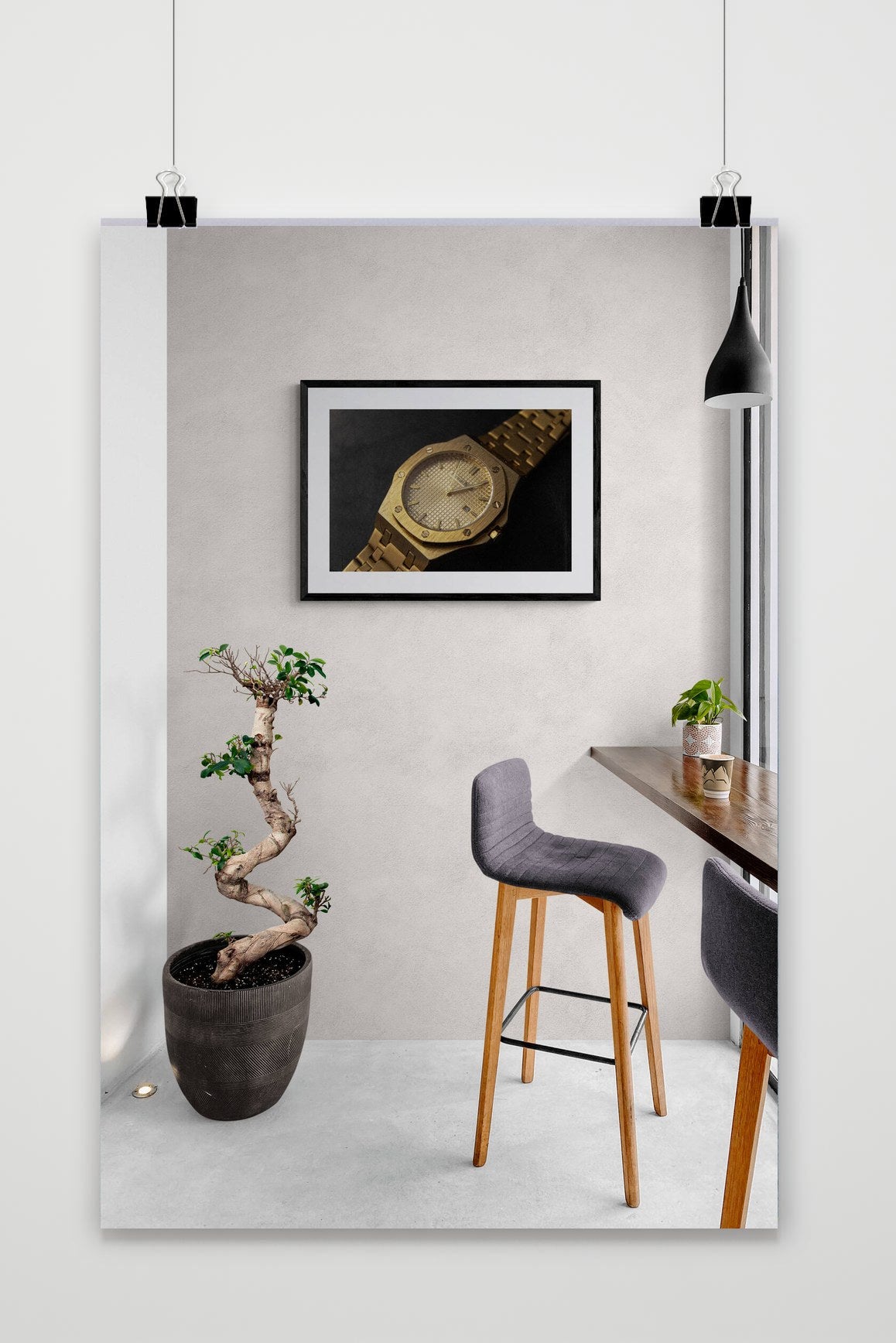 Horloge Poster poster