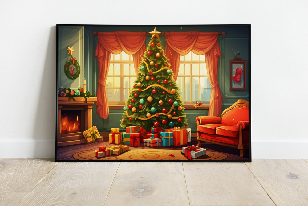 Christmas tree Living room