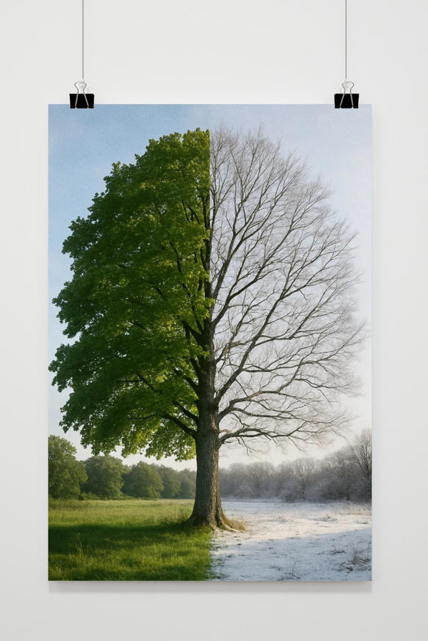 Affiche Tree Winter Spring