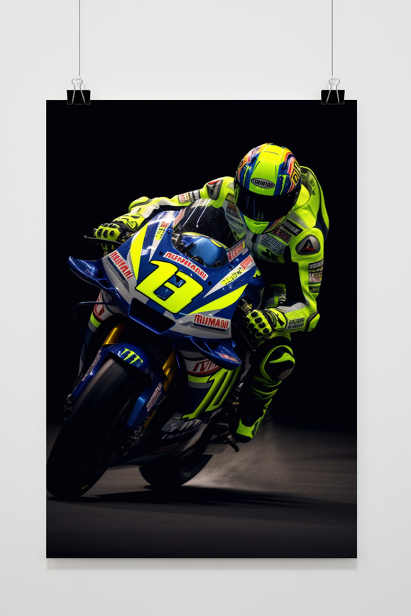 Póster Motorista de 25 Artstreet