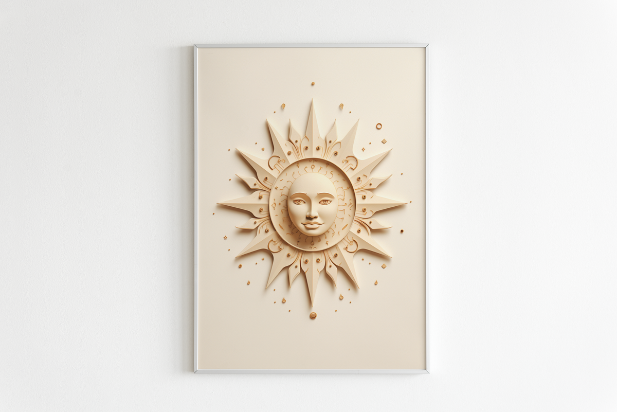Soleil Céramique dans un intérieur