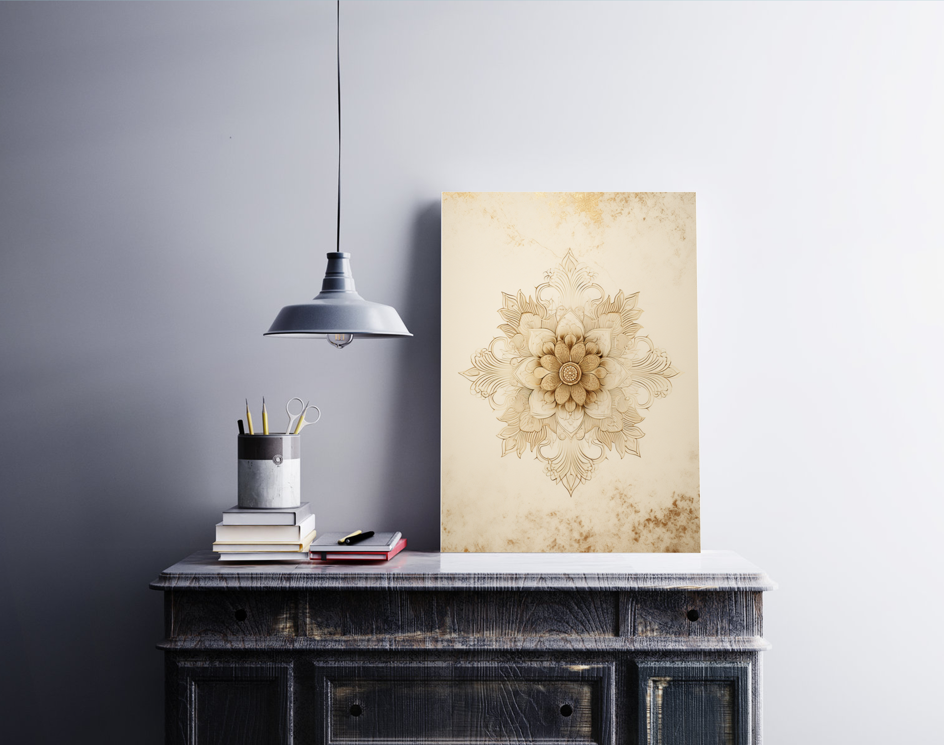 Mandala Abstract Goud