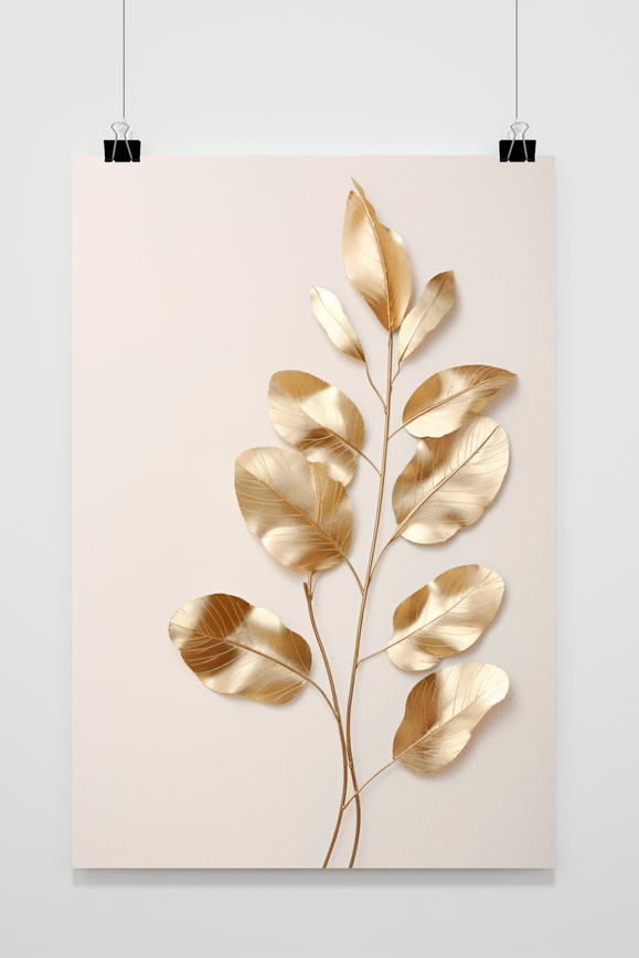 Gouden Blaadjes poster