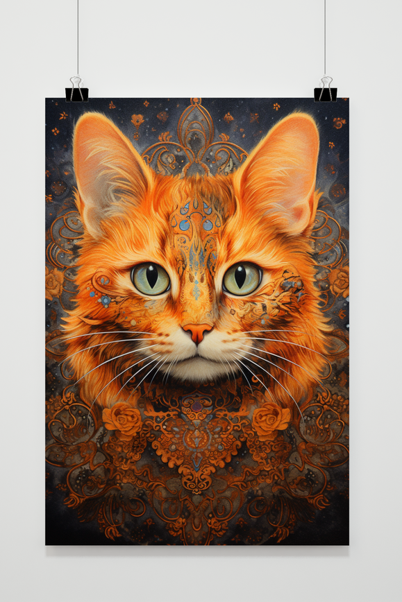 Kat Mandala poster