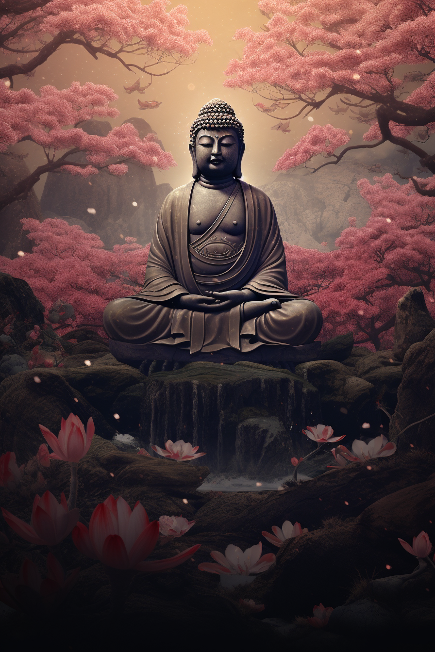 Buddah Beeld in interieur