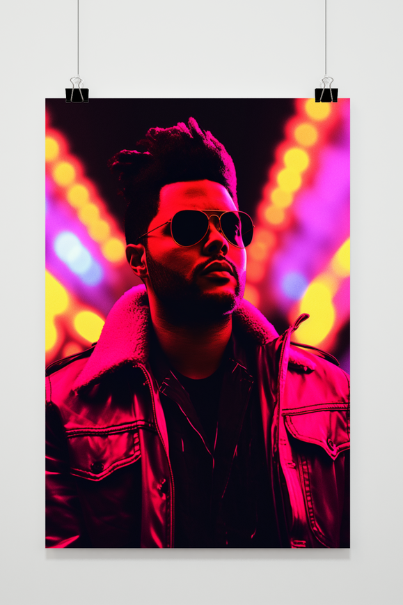 Póster The Weeknd Pop de 25 Artstreet