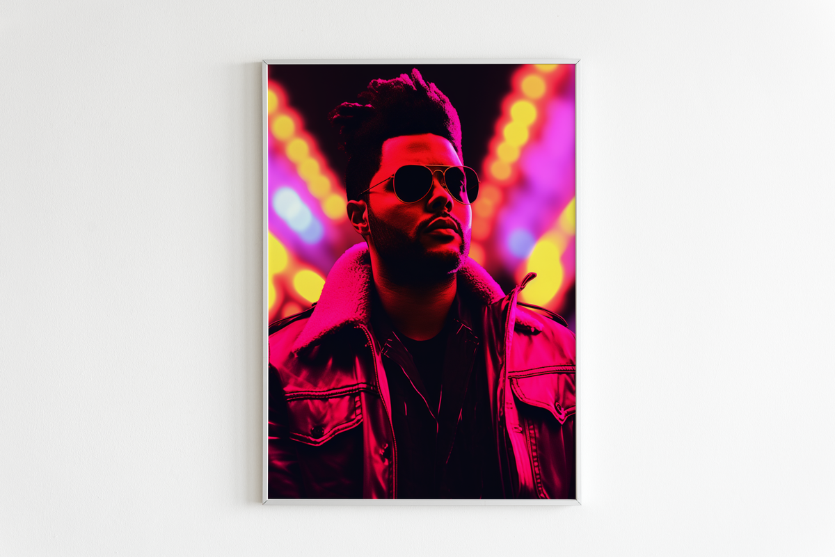 The Weeknd Pop en un interior