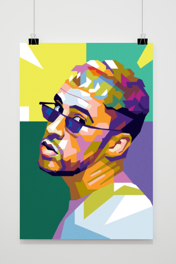 Póster Bad Bunny de 25 Artstreet