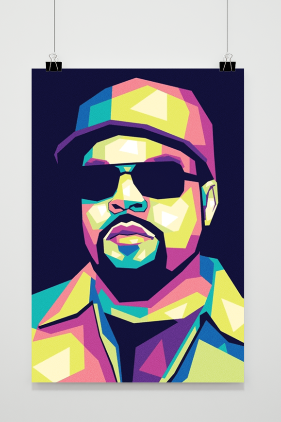 Póster Ice Cube de 25 Artstreet