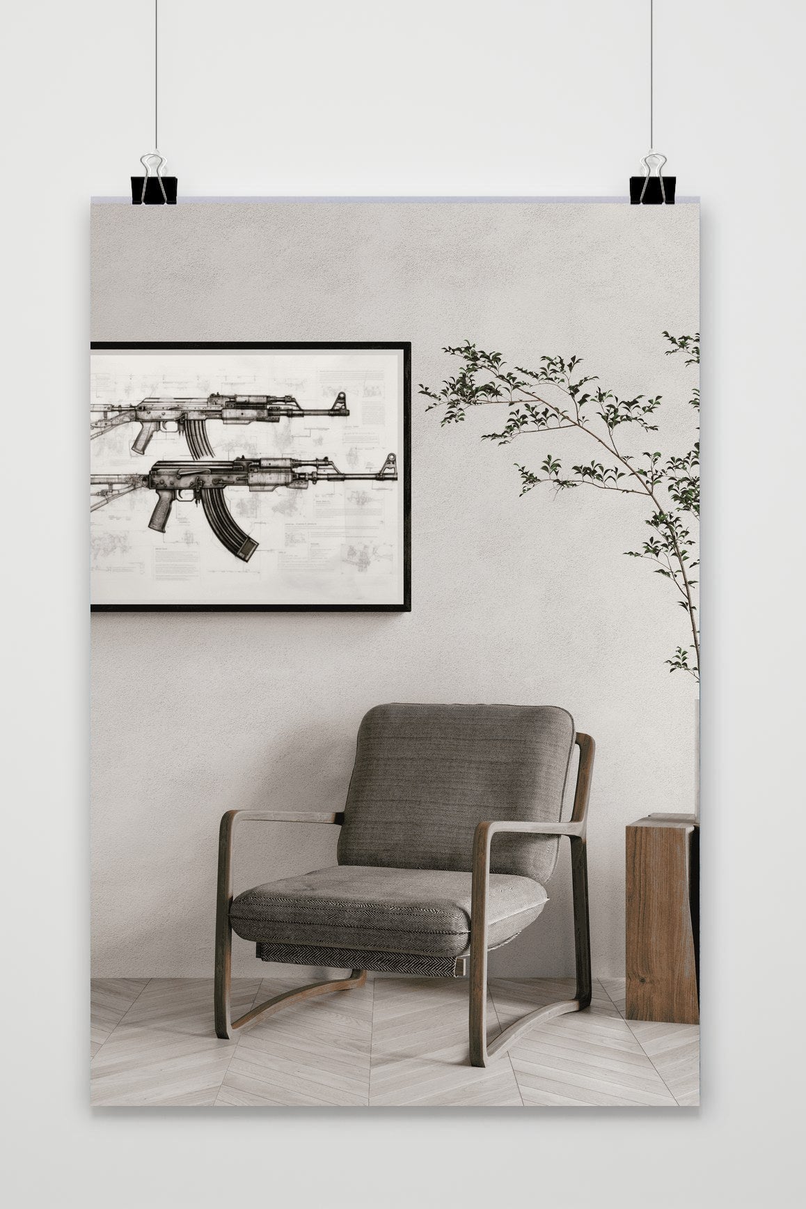 Póster AK 47 de 25 Artstreet
