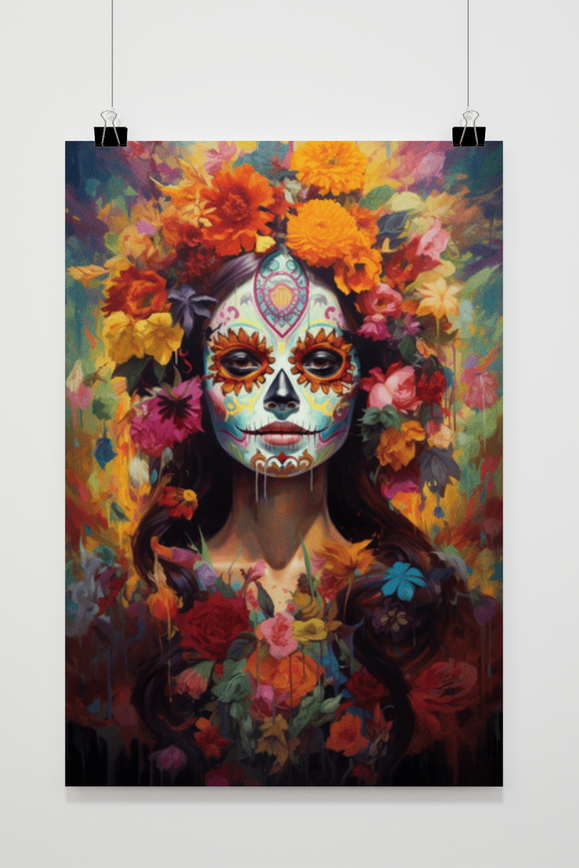 Póster Día de los Muertos de 25 Artstreet